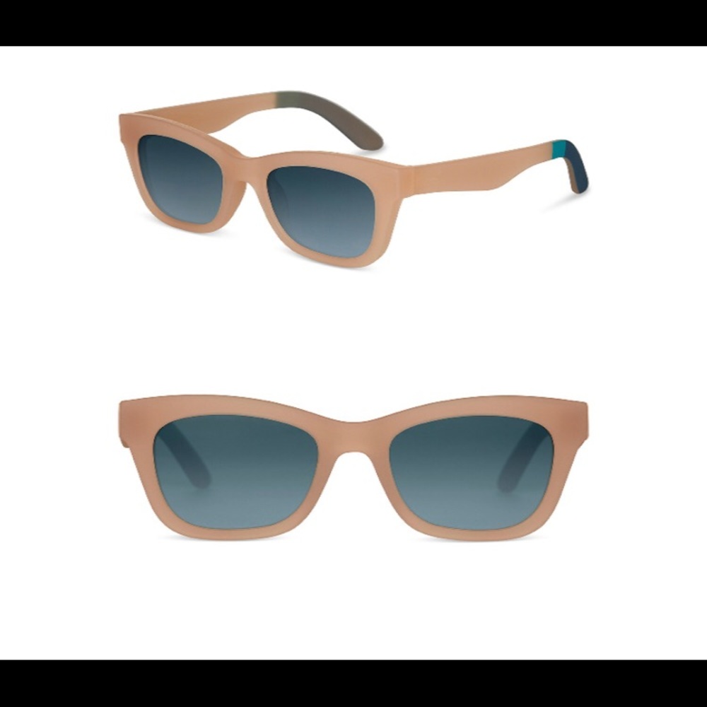 TOMS Paloma Pink Wayfarer Sunglasses